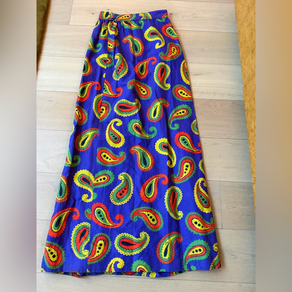 Gucci S/S 2021 Multicolor Paisley Skirt